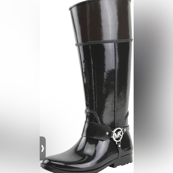 Michael Kors Fulton Tall Riding Boot Women's Boots Black - Picture 1 of 8